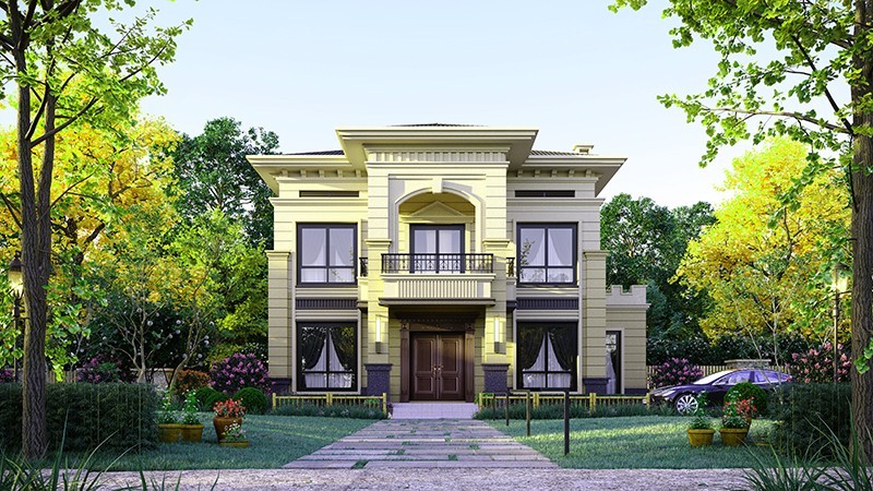 白沙乡村别墅的墙壁通常用什么砖砌？